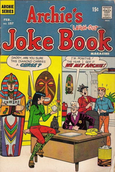 Cover for Archie's Joke Book Magazine (Archie, 1953 series) #157