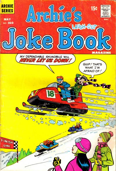 Cover for Archie's Joke Book Magazine (Archie, 1953 series) #160
