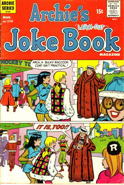 Cover for Archie's Joke Book Magazine (Archie, 1953 series) #170