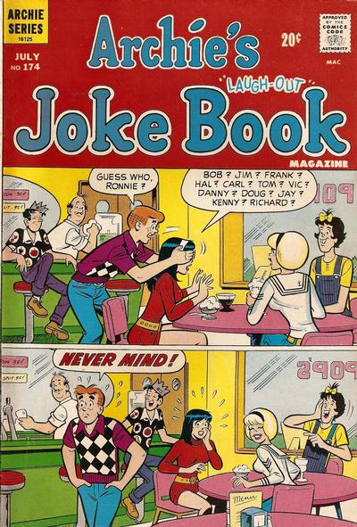 Cover for Archie's Joke Book Magazine (Archie, 1953 series) #174