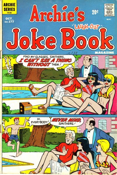 Cover for Archie's Joke Book Magazine (Archie, 1953 series) #177