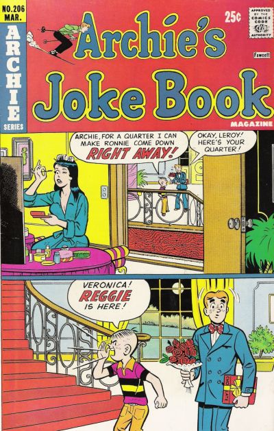 Cover for Archie's Joke Book Magazine (Archie, 1953 series) #206