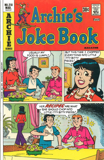 Cover for Archie's Joke Book Magazine (Archie, 1953 series) #218