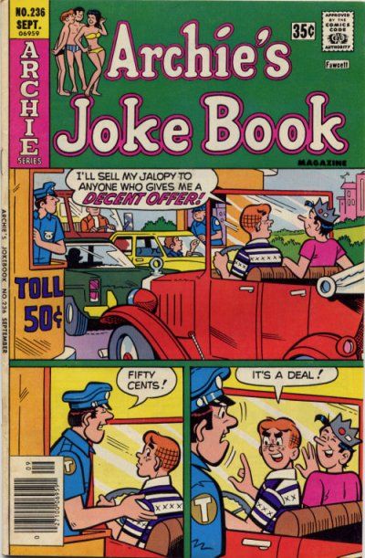 Cover for Archie's Joke Book Magazine (Archie, 1953 series) #236
