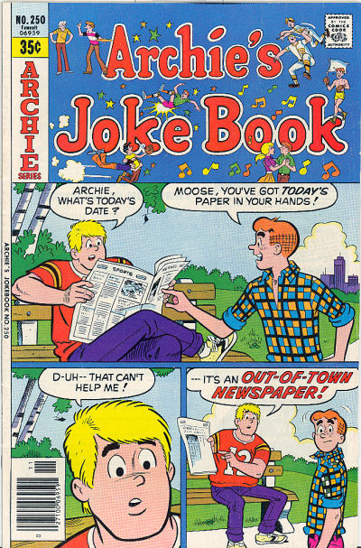 Cover for Archie's Joke Book Magazine (Archie, 1953 series) #250