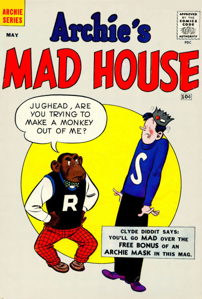 Cover for Archie's Madhouse (Archie, 1959 series) #5