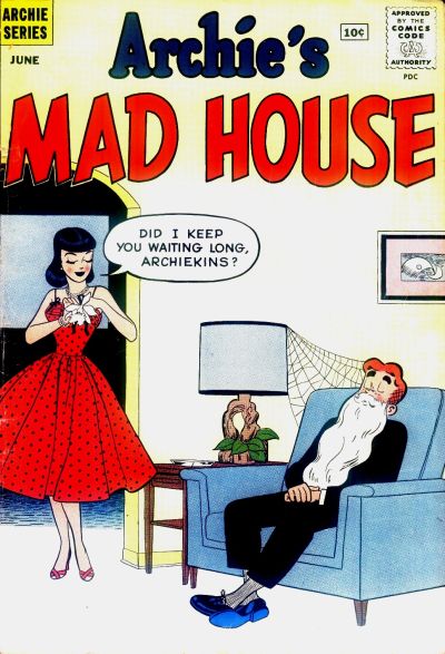 Cover for Archie's Madhouse (Archie, 1959 series) #12