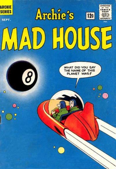Cover for Archie's Madhouse (Archie, 1959 series) #21