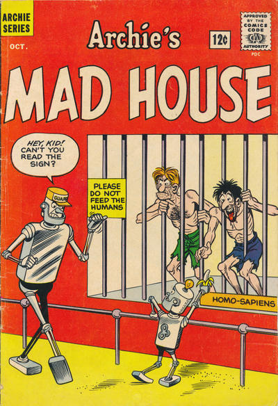 Cover for Archie's Madhouse (Archie, 1959 series) #22