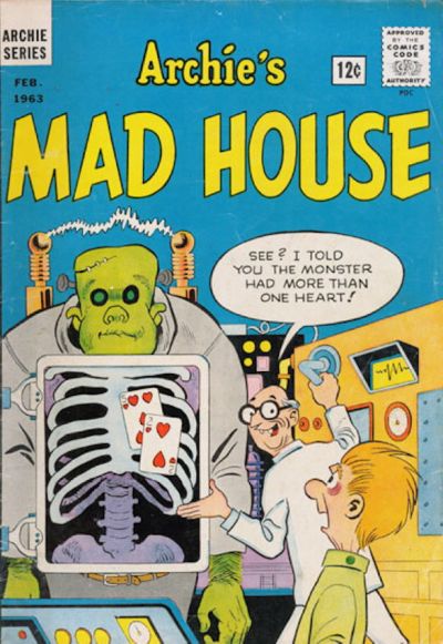 Cover for Archie's Madhouse (Archie, 1959 series) #24