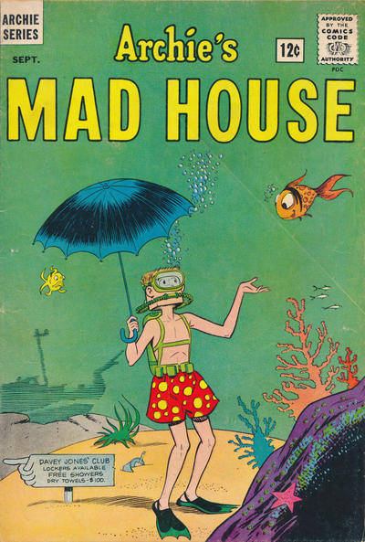 Cover for Archie's Madhouse (Archie, 1959 series) #28