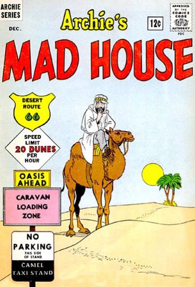 Cover for Archie's Madhouse (Archie, 1959 series) #30