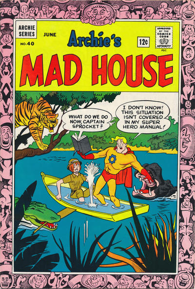 Cover for Archie's Madhouse (Archie, 1959 series) #40