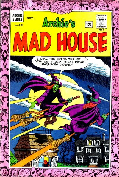 Cover for Archie's Madhouse (Archie, 1959 series) #43