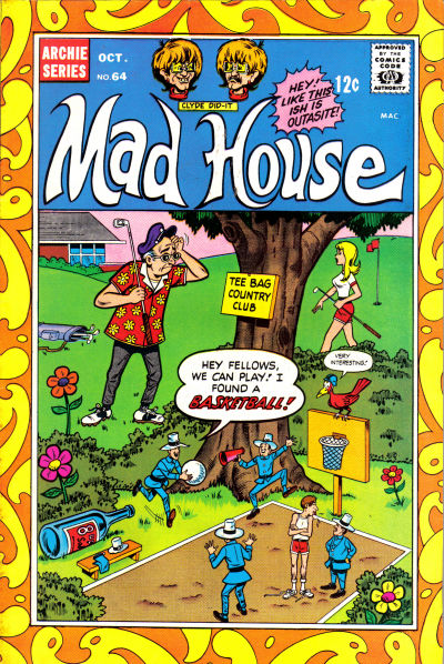Cover for Archie's Madhouse (Archie, 1959 series) #64