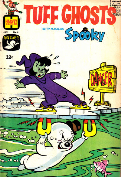 Cover for Tuff Ghosts Starring Spooky (Harvey, 1962 series) #4