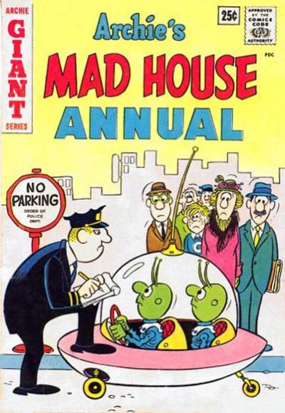 Cover for Archie's Madhouse Annual (Archie, 1962 series) #1