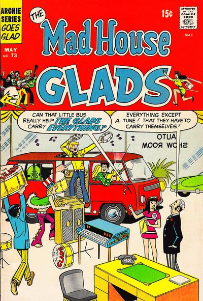 Cover for The Mad House Glads (Archie, 1970 series) #73