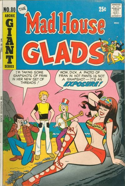 Cover for The Mad House Glads (Archie, 1970 series) #80