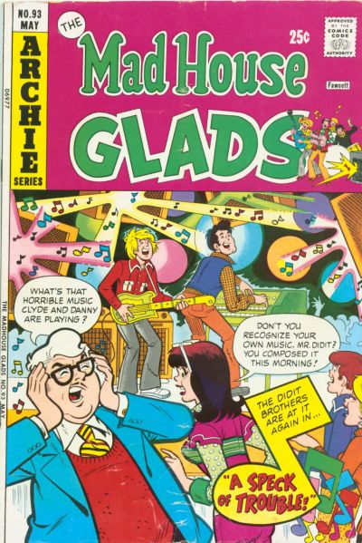 Cover for The Mad House Glads (Archie, 1970 series) #93