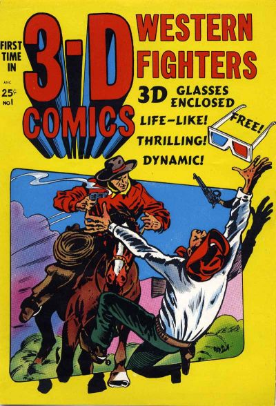 Cover for Western Fighters 3-D (Star Publications, 1953 series) #1