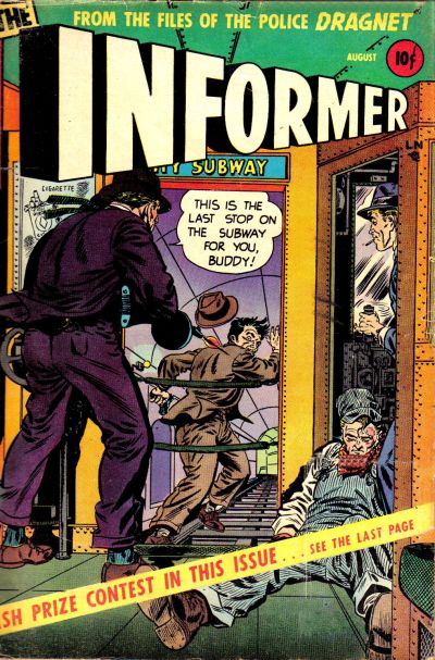 Cover for The Informer (Sterling, 1954 series) #3