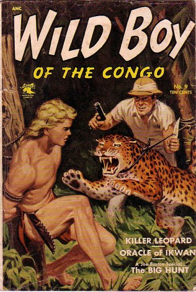 Cover for Wild Boy of the Congo (St. John, 1953 series) #9