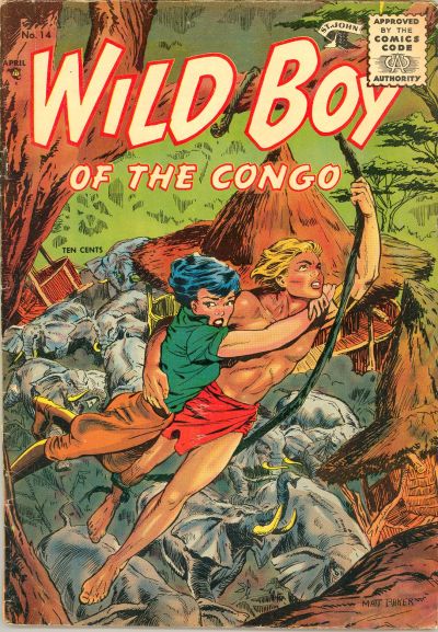 Cover for Wild Boy of the Congo (St. John, 1953 series) #14