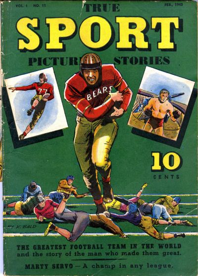 Cover for True Sport Picture Stories (Street and Smith, 1942 series) #v1#11