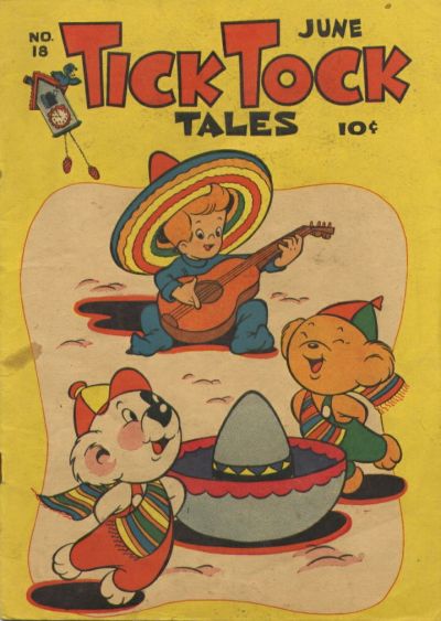 Cover for Tick Tock Tales (Magazine Enterprises, 1946 series) #18