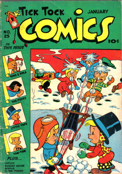 Cover for Tick Tock Tales (Magazine Enterprises, 1946 series) #25