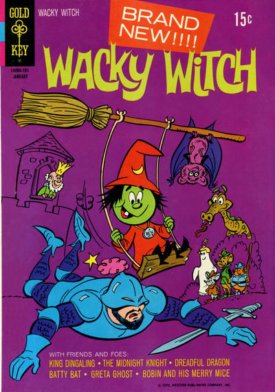 Cover for Wacky Witch (Western, 1971 series) #1