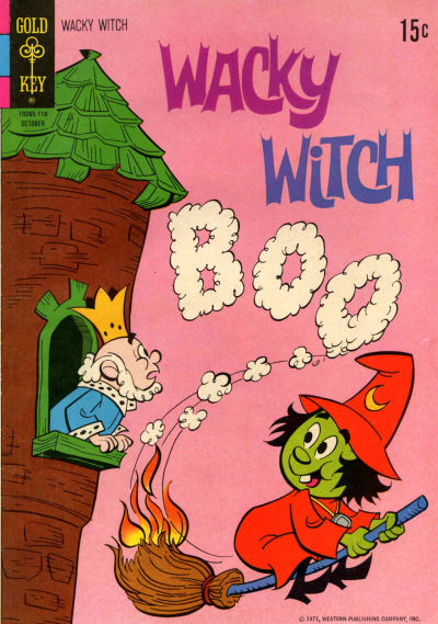 Cover for Wacky Witch (Western, 1971 series) #4