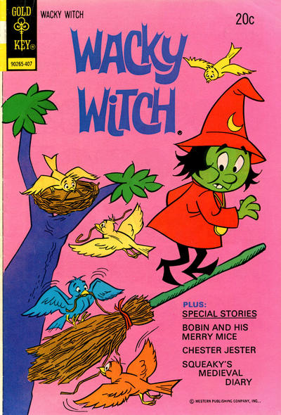 Cover for Wacky Witch (Western, 1971 series) #15 [Gold Key]