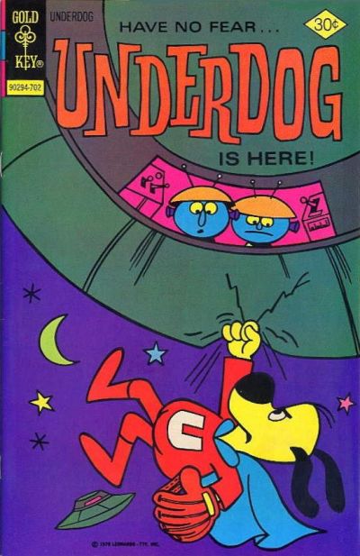 Cover for Underdog (Western, 1975 series) #11 [Gold Key]
