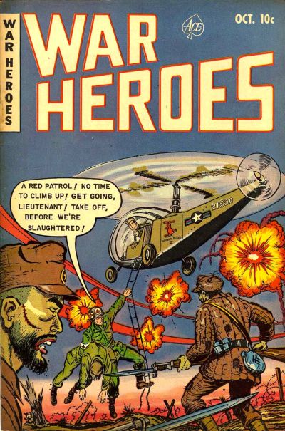 Cover for War Heroes (Ace Magazines, 1952 series) #4