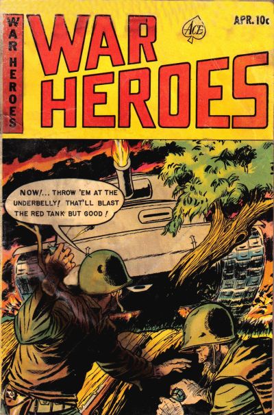 Cover for War Heroes (Ace Magazines, 1952 series) #8