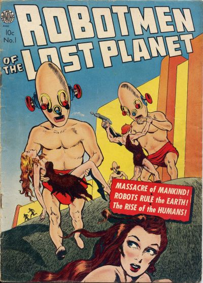 Cover for Robotmen of the Lost Planet (Avon, 1952 series) #1