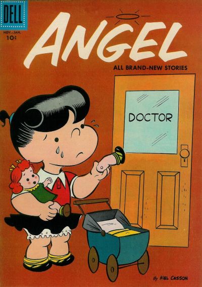 Cover for Angel (Dell, 1954 series) #8