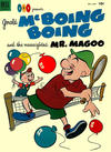 Cover for Gerald McBoing Boing and the Nearsighted Mr. Magoo (Dell, 1952 series) #4