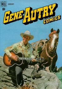 Cover Thumbnail for Gene Autry Comics (Dell, 1946 series) #23