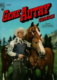 Cover Thumbnail for Gene Autry Comics (Dell, 1946 series) #30