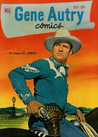 Cover for Gene Autry Comics (Dell, 1946 series) #53