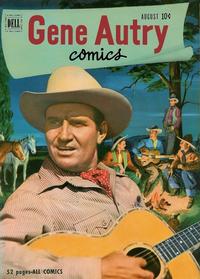 Cover Thumbnail for Gene Autry Comics (Dell, 1946 series) #54