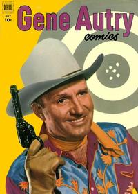 Cover Thumbnail for Gene Autry Comics (Dell, 1946 series) #65
