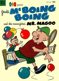 Cover Thumbnail for Gerald McBoing Boing and the Nearsighted Mr. Magoo (Dell, 1952 series) #4