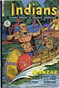 Cover for Indians (Fiction House, 1950 series) #3