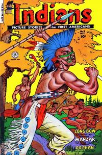 Cover for Indians (Fiction House, 1950 series) #8