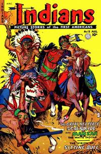 Cover Thumbnail for Indians (Fiction House, 1950 series) #13