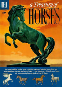 Cover Thumbnail for A Treasury of Horses (Dell, 1955 series) #1
